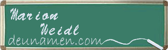 Marion Weidl Visitenkarte